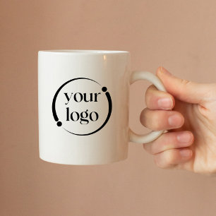 Eenvoudige moderne professionele Logo Koffiemok