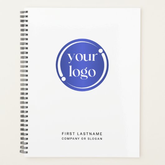 Eenvoudige moderne professionele Logo met naam Planner (Voorkant)