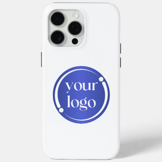 Eenvoudige moderne professionele zakelijke Logo Case-Mate iPhone Case (Achterkant)