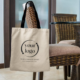 Eenvoudige moderne professionele zakelijke Logo Tote Bag