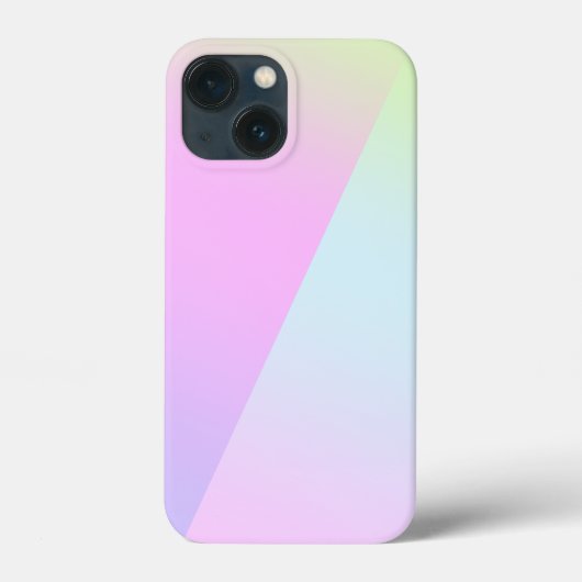 Eenvoudige moderne regenboog kleurrijke gradiënt W Case-Mate iPhone Case (Achterkant)