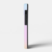 Eenvoudige moderne regenboog kleurrijke gradiënt W Case-Mate iPhone Case (Achterkant / Links)