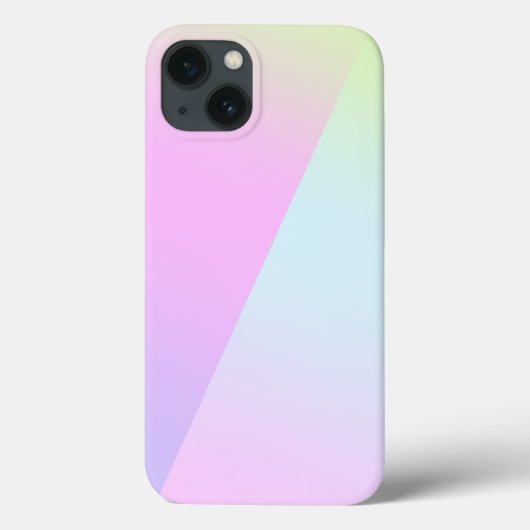 Eenvoudige moderne regenboog kleurrijke gradiënt W Case-Mate iPhone Case (Achterkant)