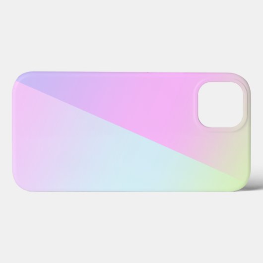Eenvoudige moderne regenboog kleurrijke gradiënt W Case-Mate iPhone Case (Achterkant (horizontaal))