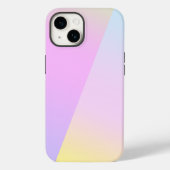 Eenvoudige moderne regenboog kleurrijke gradiënt W Case-Mate iPhone Case (Achterkant)