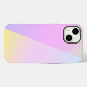 Eenvoudige moderne regenboog kleurrijke gradiënt W Case-Mate iPhone Case (Achterkant (horizontaal))