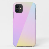 Eenvoudige moderne regenboog kleurrijke gradiënt W Case-Mate iPhone Case (Achterkant)