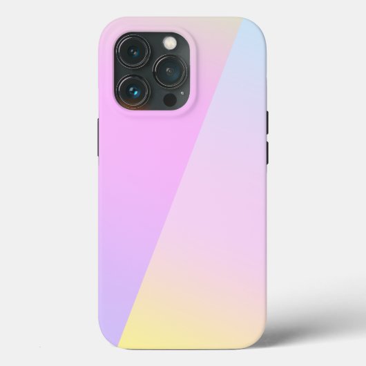 Eenvoudige moderne regenboog kleurrijke gradiënt W Case-Mate iPhone Case (Achterkant)