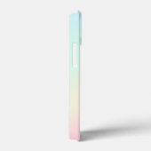 Eenvoudige moderne regenboog kleurrijke gradiënt W Case-Mate iPhone Case (Achterkant / Rechts)