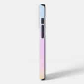 Eenvoudige moderne regenboog kleurrijke gradiënt W Case-Mate iPhone Case (Achterkant / Links)