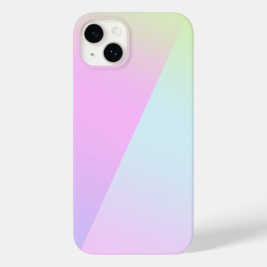 Eenvoudige moderne regenboog kleurrijke gradiënt W Case-Mate iPhone Case (Achterkant)