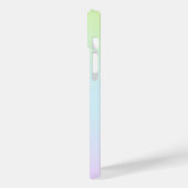 Eenvoudige moderne regenboog kleurrijke gradiënt W Case-Mate iPhone Case (Achterkant / Links)