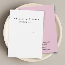 Eenvoudige, moderne roze, aantrekkelijke Kaart