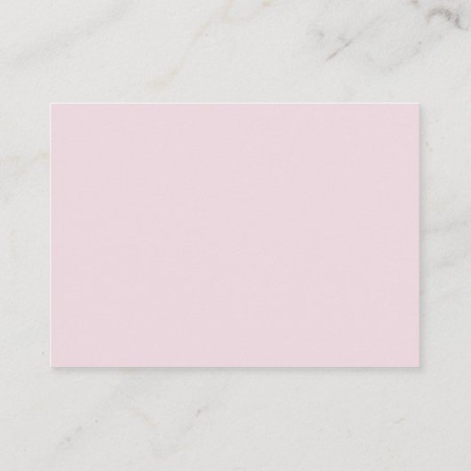 Eenvoudige moderne Roze Plaid Bow Boeken voor Baby Informatiekaartje (Achterkant)