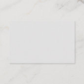 Eenvoudige moderne Rozen Flowers Wedding Drink Kortingskaartje (Achterkant)