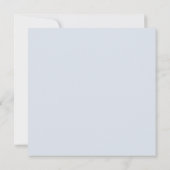 Eenvoudige moderne RSVP QR-code foto bruiloft Kaart (Achterkant)