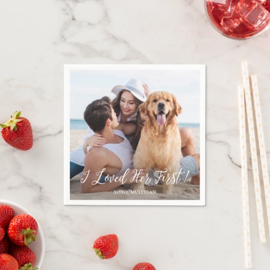 Eenvoudige moderne Schattigee foto Grappig Hond Ho Servet (Insitu)