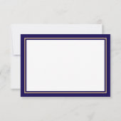 Eenvoudige moderne script afstudeer dankkaart bedankkaart (Achterkant)