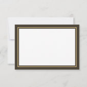 Eenvoudige Moderne Script Afstudeer Dankkaart Bedankkaart (Achterkant)