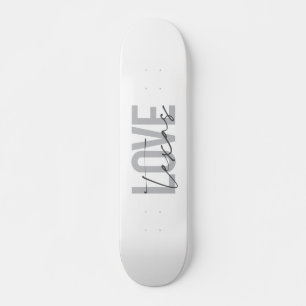 Eenvoudige, moderne, stedelijke, coole design Love Persoonlijk Skateboard