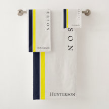 Eenvoudige Moderne Stijl Geel, Zwart & Wit Kustgeb