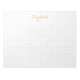 Eenvoudige moderne, stijlvolle vierkantjes elegant notitieblok