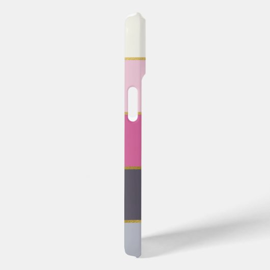 Eenvoudige moderne Stripes, aangepast Case-Mate iPhone Case (Achterkant / Rechts)