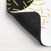 Eenvoudige, moderne, trendy, stedelijke geometrisc muismat (Hoek)