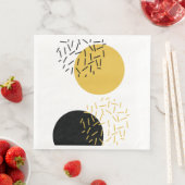 Eenvoudige, moderne, trendy, stedelijke geometrisc servet (Insitu)