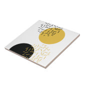 Eenvoudige, moderne, trendy, stedelijke geometrisc tegeltje (Zijkant)