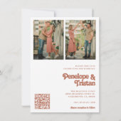 Eenvoudige moderne uitnodiging tot het indienen va (Achterkant)