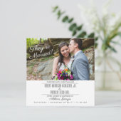 Eenvoudige, moderne uitnodiging tot het ontvangen  (Staand voorkant)