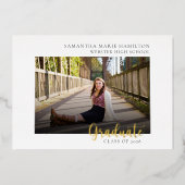 Eenvoudige moderne uitnodiging voor fotografie (Voorkant)