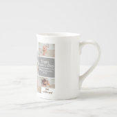 Eenvoudige Moderne Vaders Dag foto familie collage Porselein Kop (Rechts)