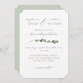 Eenvoudige, moderne Waterverf-olievlek Kaart (Voorkant / Achterkant)