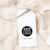 Eenvoudige moderne zakelijke Logo Corporate Gift L Cadeaulabel