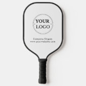 Eenvoudige, moderne zakelijke Logo Pickleball Paddle (Achterkant)