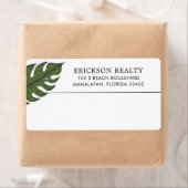 Eenvoudige, moderne zakelijke verzending etiket (Insitu)