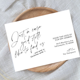 Eenvoudige moderne, zwarte en witte beweging aankondiging