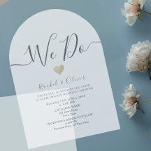 Eenvoudige moderne zwarte en witte bruiloftsrecept