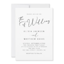 Eenvoudige Moderne Zwarte en Witte Kalligrafie Bru