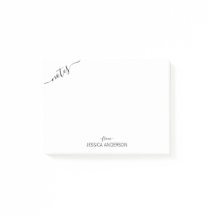 Eenvoudige moderne zwarte scriptnotities van kalli