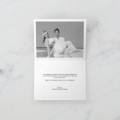 Eenvoudige Modieus dankt u de Kaart van de Foto (Binnen)