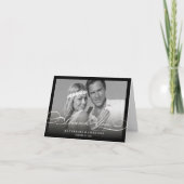 Eenvoudige Modieus dankt u de Kaart van de Foto (Voorkant)