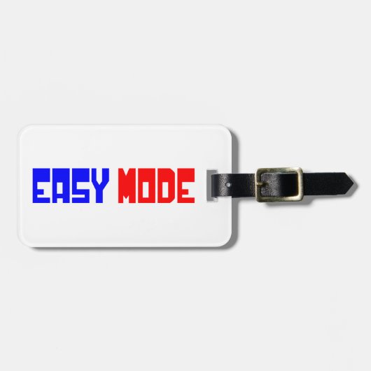 EENVOUDIGE MODUS BAGAGELABEL (Voorkant horizontaal)