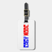 EENVOUDIGE MODUS BAGAGELABEL (Voorkant verticaal)