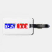 EENVOUDIGE MODUS BAGAGELABEL (Achterkant horizontaal)