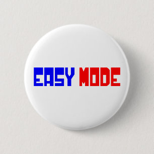EENVOUDIGE MODUS RONDE BUTTON 5,7 CM