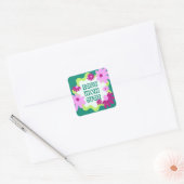 Eenvoudige Moeder Sticker | het opvoeden van klein (Envelop)