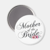 Eenvoudige moeder van de bruid trouw | magneet (Voorkant / Achterkant)